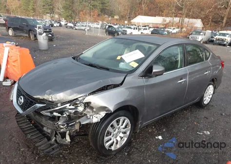 2017 Nissan Sentra Sv from USA, damaged, VIN 3N1AB7AP9HY302975